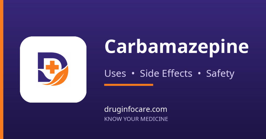 Carbamazepine — DrugInfoCare