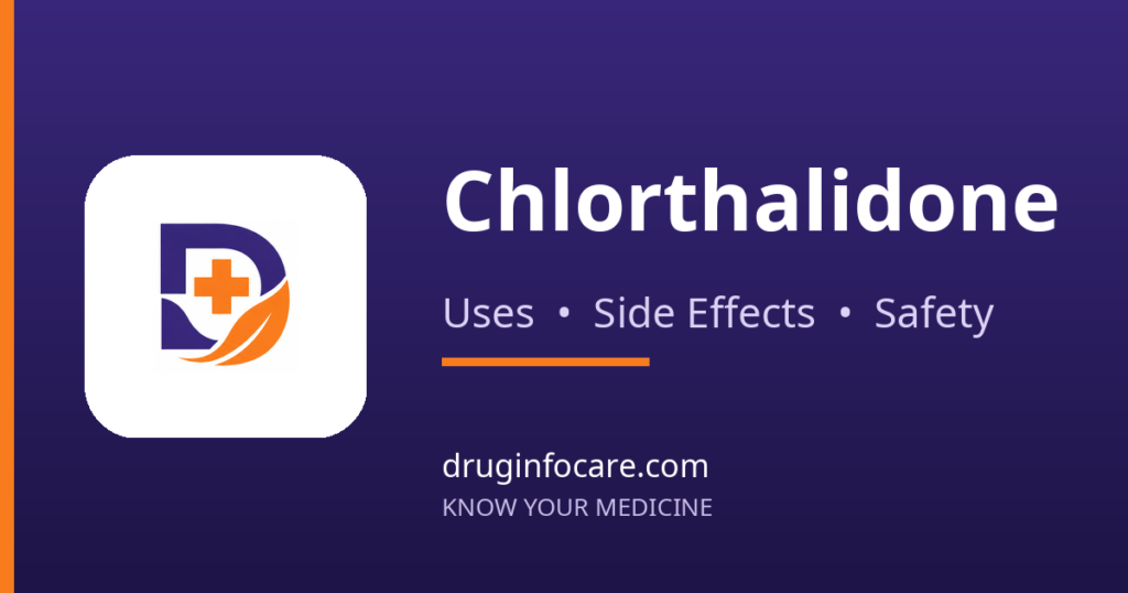 Chlorthalidone — DrugInfoCare