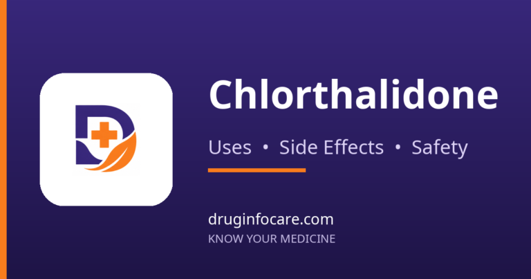 Chlorthalidone — DrugInfoCare
