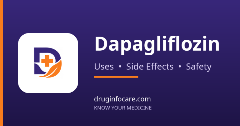 Dapagliflozin — DrugInfoCare
