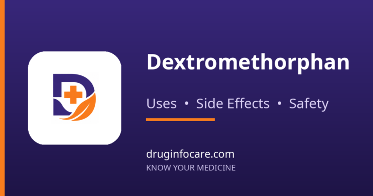 Dextromethorphan — DrugInfoCare