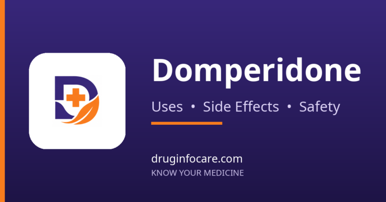 Domperidone — DrugInfoCare