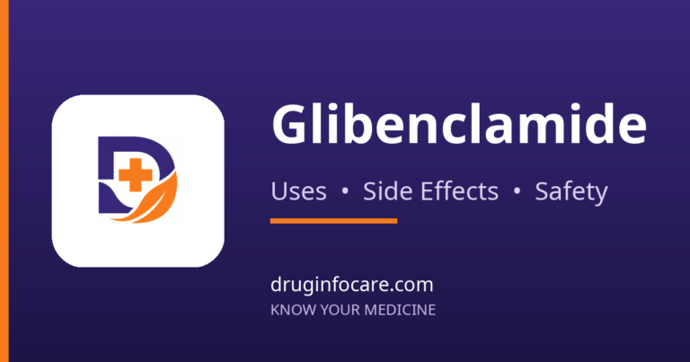 Glibenclamide — DrugInfoCare