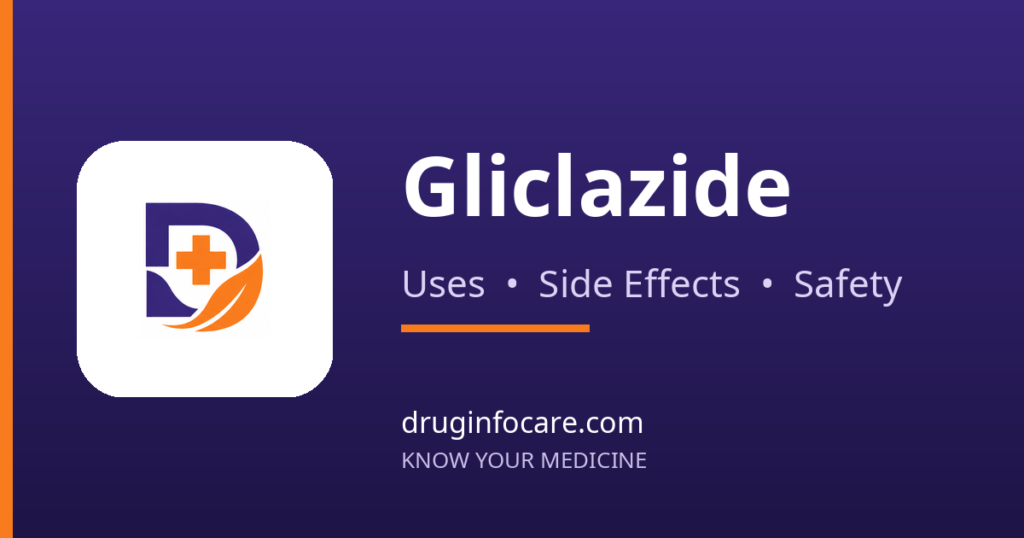 Gliclazide — DrugInfoCare