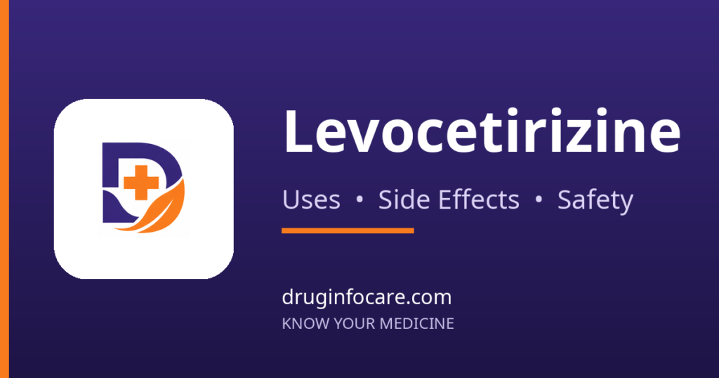 Levocetirizine — DrugInfoCare