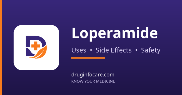 Loperamide — DrugInfoCare