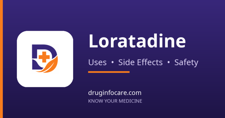 Loratadine — DrugInfoCare