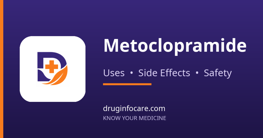 Metoclopramide — DrugInfoCare