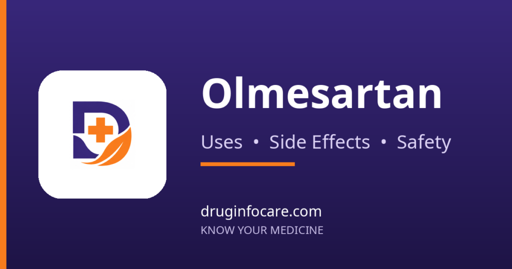 Olmesartan — DrugInfoCare