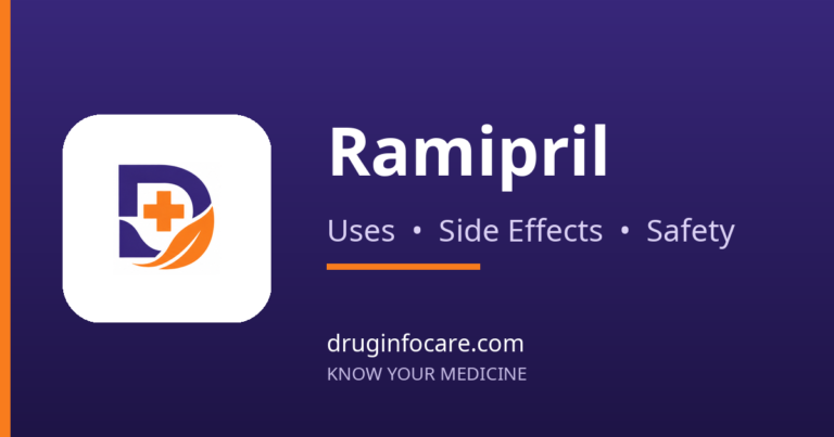 Ramipril — DrugInfoCare
