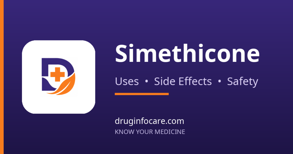 Simethicone — DrugInfoCare