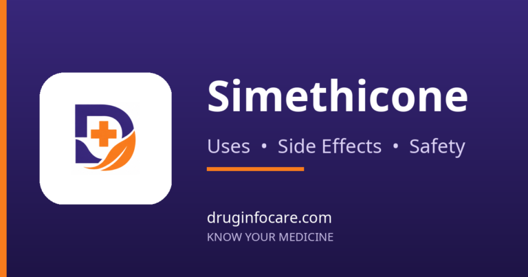 Simethicone — DrugInfoCare