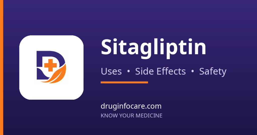 Sitagliptin — DrugInfoCare